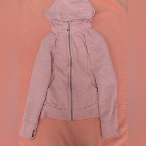 Lululemon Scuba Full-zip Color pink Size 4
Good condition